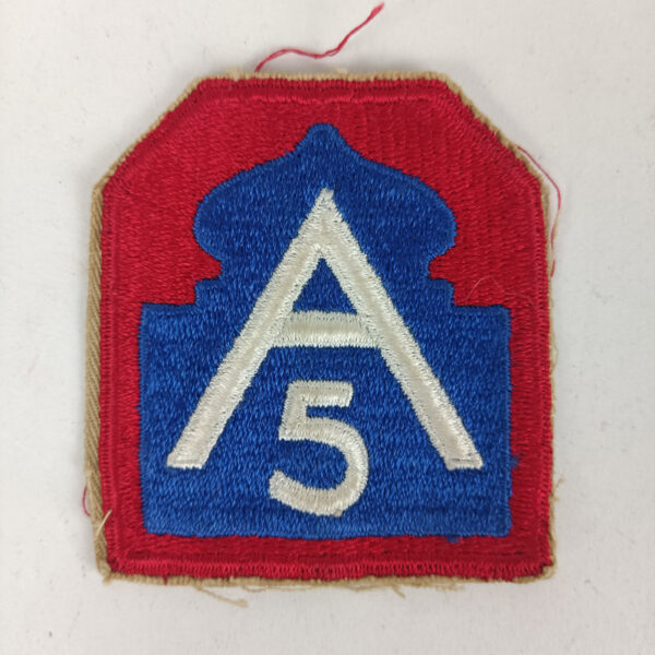 Parche 5º Ejercito US Army USA WW2