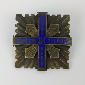 Insignia 84.º Regimiento de Fusileros WW2 Polonia Repro
