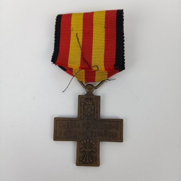 Medalla por la Unidad Nacional Española Italia Guerra Civil - Imagen 2