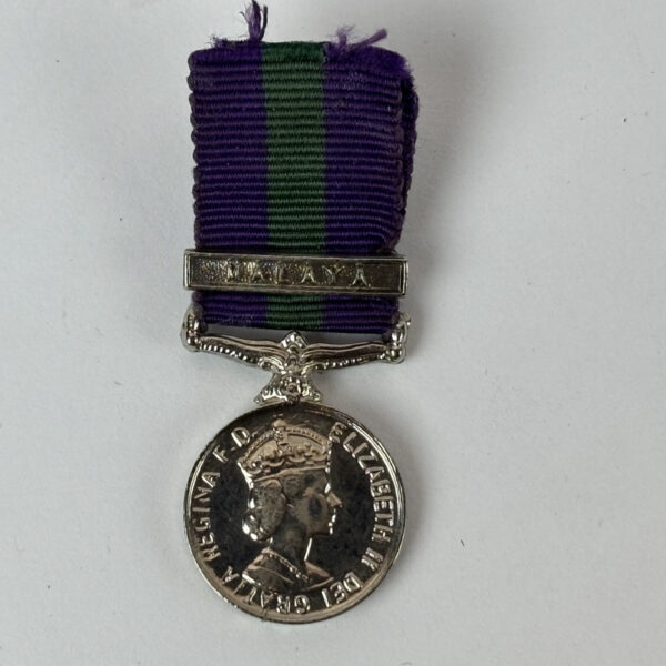 Miniatura Medalla de Servicio General UK
