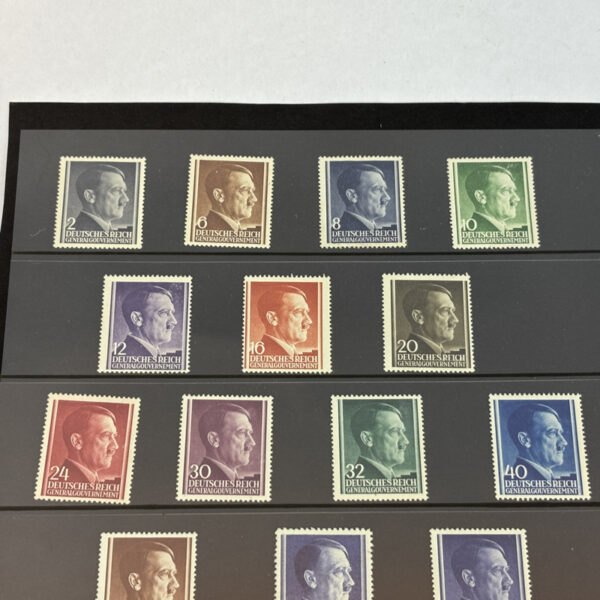 Sellos de Adolf Hitler Tercer Reich Alemania - Imagen 2