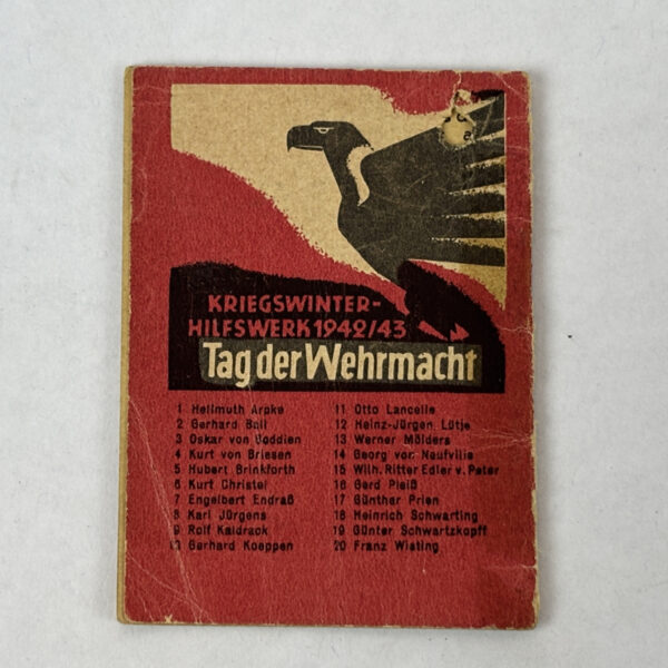 Librillo WHW Helmuth Arpke WW2 Alemania - Imagen 2