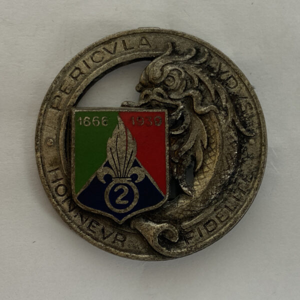 Insignia del 2.º Regimiento de Caballería Extranjera
