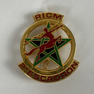 Insignia del 2.º Escuadrón del RICM Francia