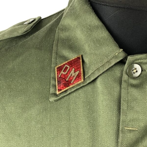 camisa verde M82 Policia Militar España - Imagen 3