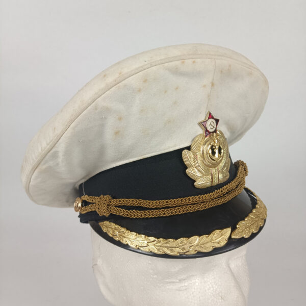 Gorra de Oficial de la Armada Sovietica URSS