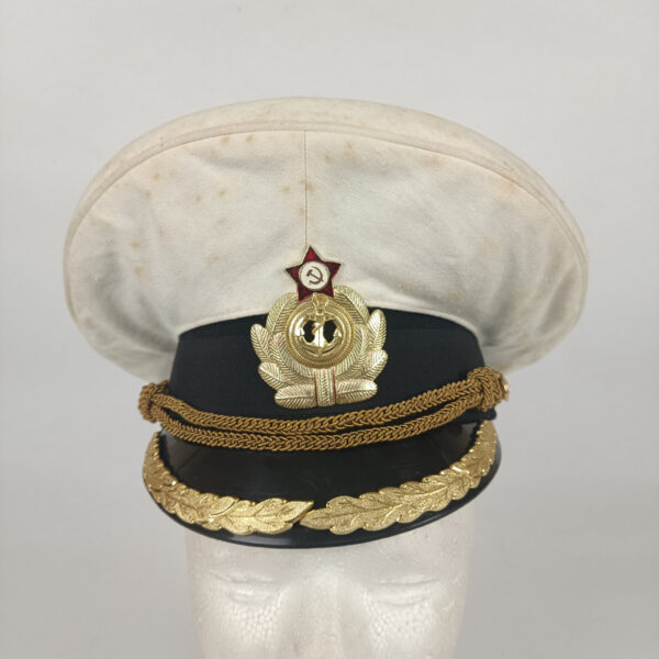 Gorra de Oficial de la Armada Sovietica URSS - Imagen 3