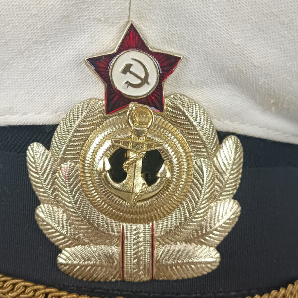 Gorra de Oficial de la Armada Sovietica URSS - Imagen 7