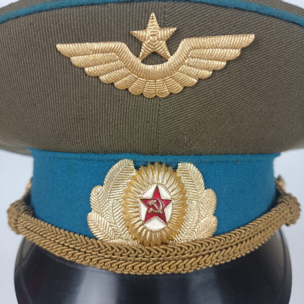 Gorra de Oficial de la Fuerza Aérea URSS - Imagen 7