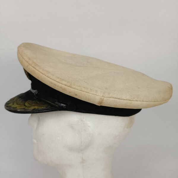 Gorra de Oficial Armada Real Británica WW2 UK - Imagen 5