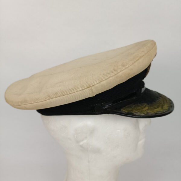 Gorra de Oficial Armada Real Británica WW2 UK - Imagen 7