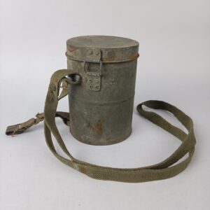 Bote para Máscara Antigás GM-17 Alemania WW1 Original