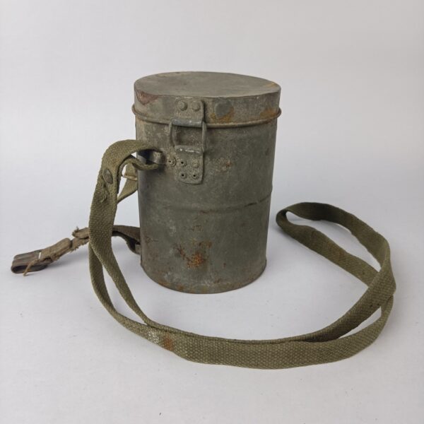 Bote para Máscara Antigás GM-17 Alemania WW1 Original