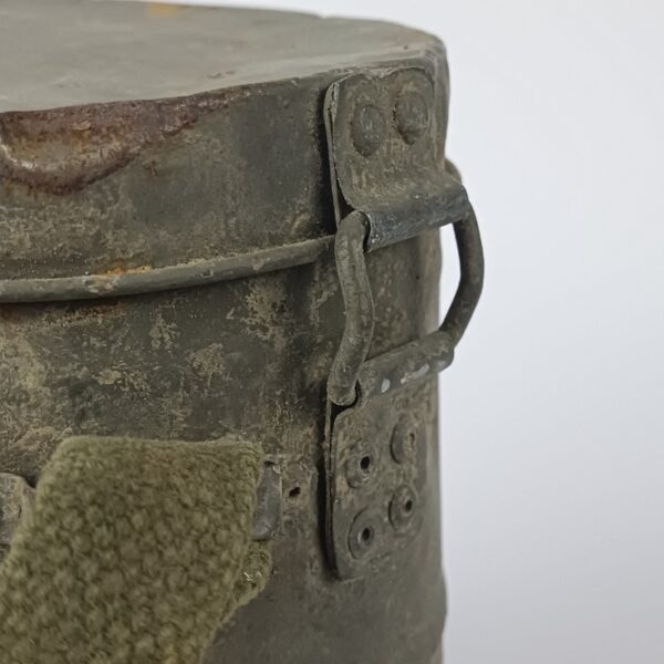 Bote para Máscara Antigás GM-17 Alemania WW1 Original - Imagen 3