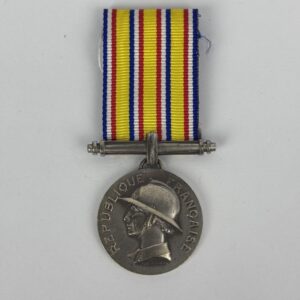 Medalla de Honor de los Bomberos Plata Francia