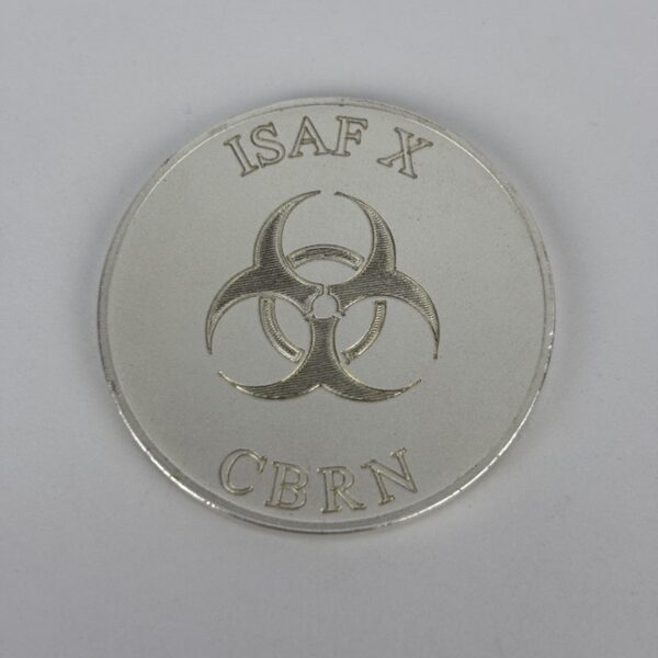 Moneda ISAF X Force Protection CBRN - Imagen 2