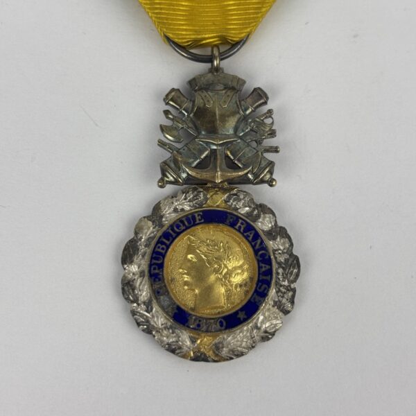 Medalla Militar al Valor y Disciplina 1870 Francia - Imagen 3