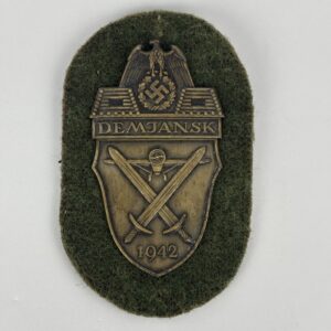 Escudo de campaña de Demyansk WW2 Repro