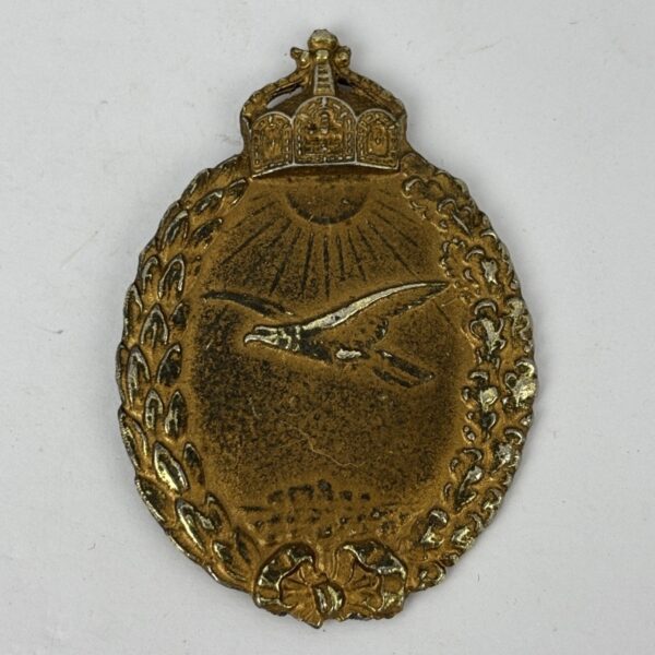 Insignia de Piloto de Hidroavión 1913 Alemania WW1 REPRO