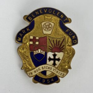 Insignia Masones Mark Benevolent Fund 1954 UK