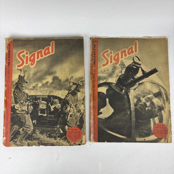 Revista Signal 1941 y 1942 6 números WW2 Alemania - Imagen 2