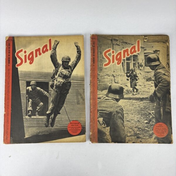 Revista Signal 1941 y 1942 6 números WW2 Alemania - Imagen 3