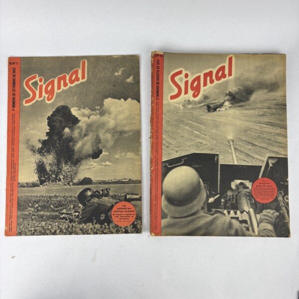 Revista Signal 1941 y 1942 6 números WW2 Alemania - Imagen 4