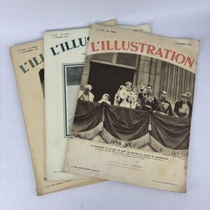 Revista L'Illustration años 30 Francia