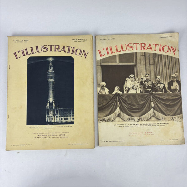 Revista L'Illustration años 30 Francia - Imagen 2