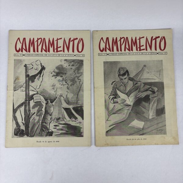 Revista Campamento IPS 7 números 1949 España - Imagen 3
