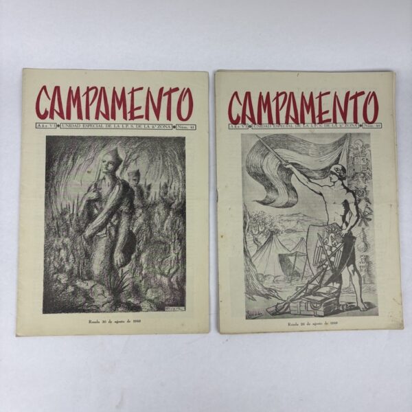 Revista Campamento IPS 7 números 1949 España - Imagen 4