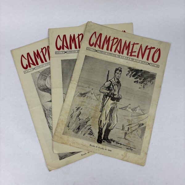 Revista Campamento IPS 3 números 1949 España