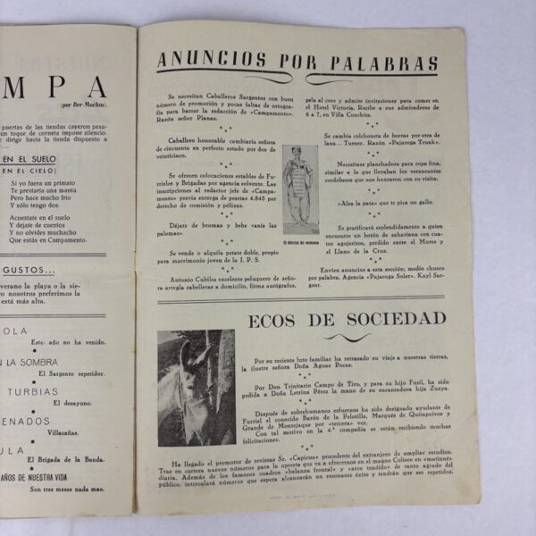 Revista Campamento IPS 7 números 1949 España - Imagen 8