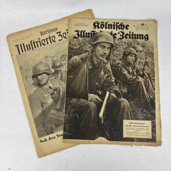 Lote de revistas ilustradas WW2 Alemania