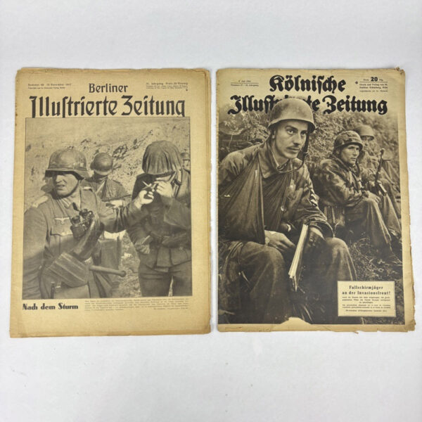 Lote de revistas ilustradas WW2 Alemania - Imagen 3