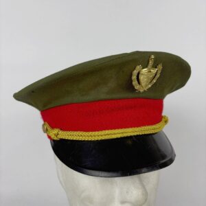 Gorra de plato Escuela Militar Camilo Cienfuegos Cuba