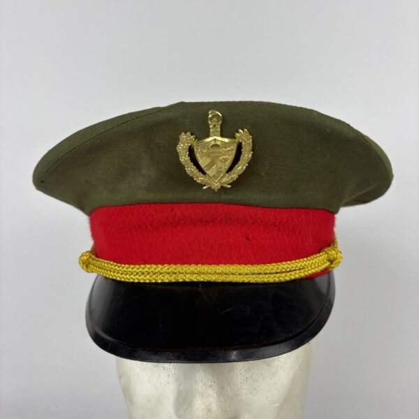 Gorra de plato Escuela Militar Camilo Cienfuegos Cuba - Imagen 3