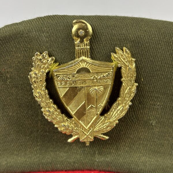 Gorra de plato Escuela Militar Camilo Cienfuegos Cuba - Imagen 7