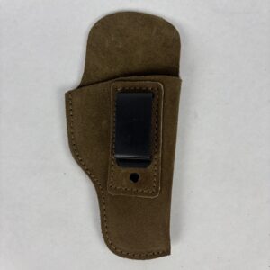 Funda pistolera interior de cuero