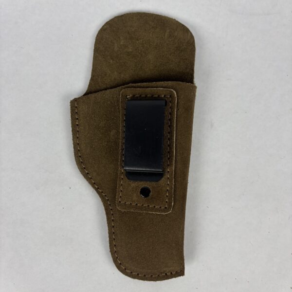 Funda pistolera interior de cuero