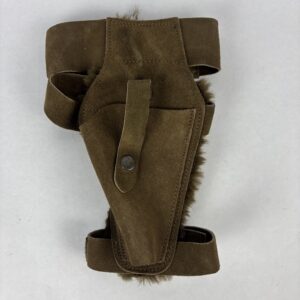 Funda pistolera pernera de cuero