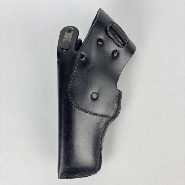 Funda pistolera de cuero negro - Imagen 2