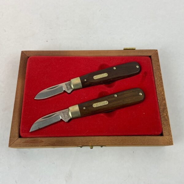 Cuchillos de Tallar Madera Estuche de Lujo USA