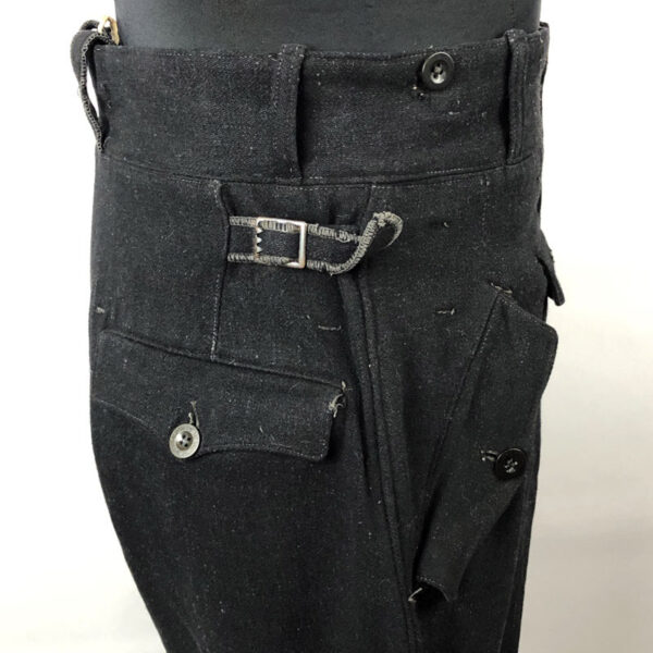 Pantalón de lana negro Hitlerjugend WW2 Alemania - Imagen 6