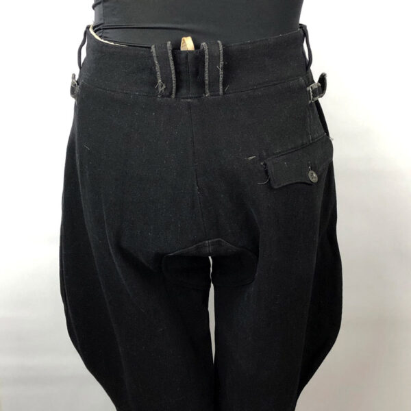 Pantalón de lana negro Hitlerjugend WW2 Alemania - Imagen 2