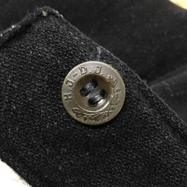 Pantalón de lana negro Hitlerjugend WW2 Alemania - Imagen 7