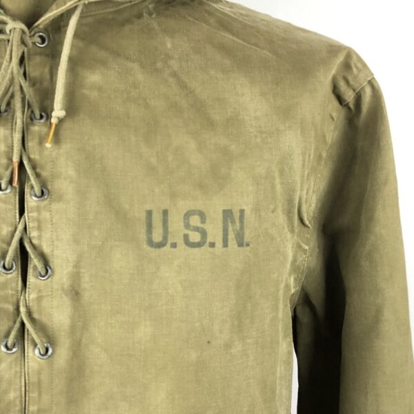 Chaqueta de cubierta N-2 USN WW2 USA - Imagen 3