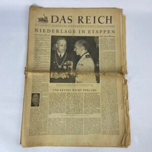 Periódico Das Reich WW2 Alemania