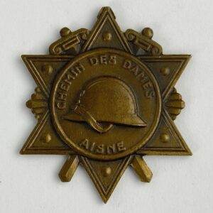 Medalla conmemorativa de Aisne WW1 WW2 Francia