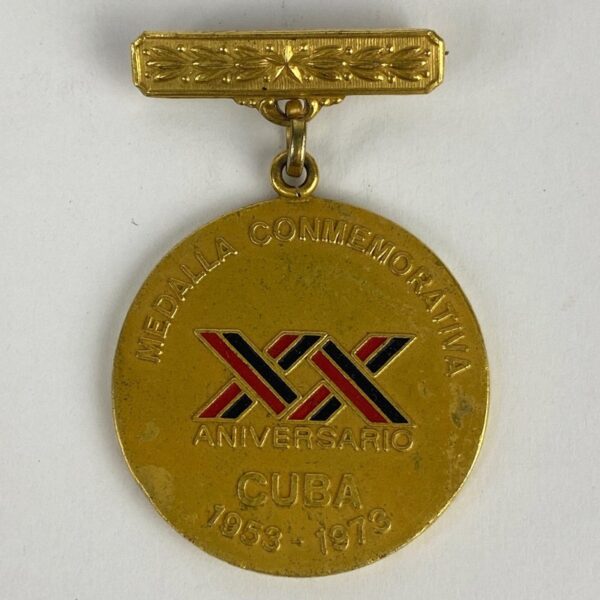 Medalla 20 aniversario de la Revolución Cubana - Imagen 2